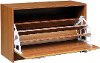 Light Walnut Deluxe Single Shoe Cabinet - Sepulveda