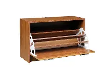 Sepulveda Light Walnut Deluxe Single Shoe Cabinet