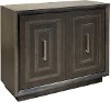 Contemporary Latte Brown Two Door Cabinet - Sunset