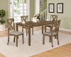 Clearance Light Brown 5 Piece Dining Room Set - Clara