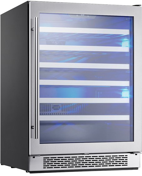 PRW24C01BG Zephyr Presrv Single Zone Wine Refrigerator - Stainless Steel-2