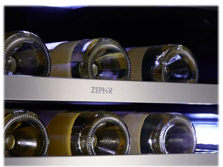 PRW24C01BG Zephyr Presrv Single Zone Wine Refrigerator - Stainless Steel-5