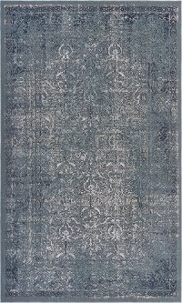 5 x 8 Medium Niagra Blue Area Rug - Imagine