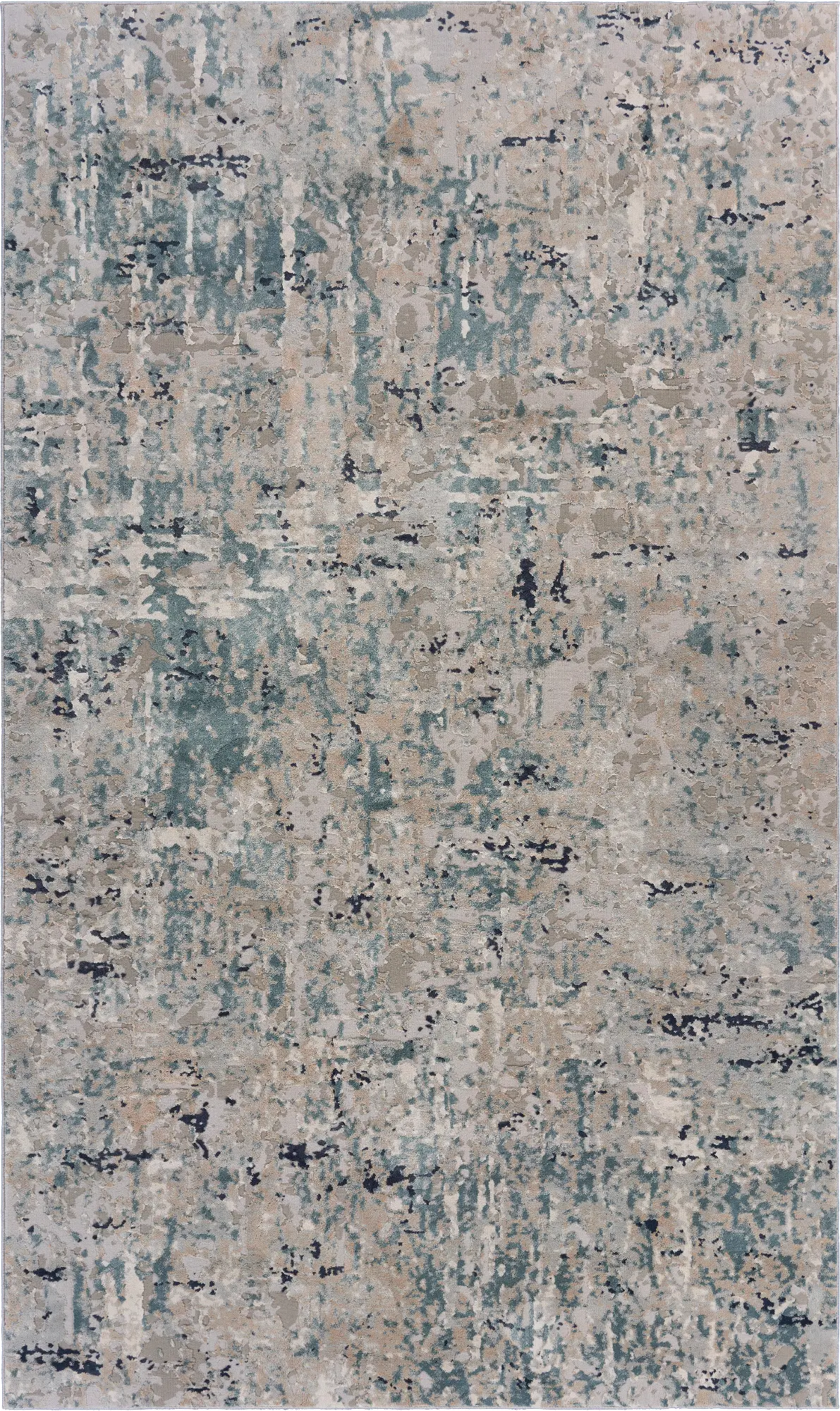 8 x 11 Large Blue Harbor Mist Area Rug - Imagine-1