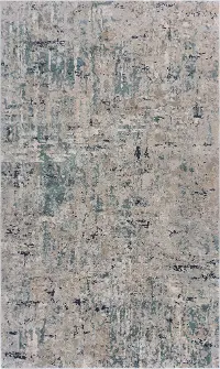 8 x 11 Large Blue Harbor Mist Area Rug - Imagine