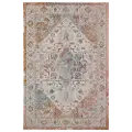 5 x 8 Medium Persian Beige, Cream, and Rust Indoor-Outdoor Area Rug - Antiquity