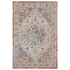 Clearance 8 x 10 Large Persian Beige, Cream, and Rust Indoor-Outdoor Area Rug - Antiquity