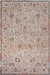 Antiquity 5 x 8 Medium Bohemian Beige and Rust Indoor-Outdoor Area Rug