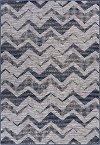 5 x 7 Medium Gray Geometric Indoor-Outdoor Rug - Retreat