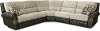 Spirit Gray 5 Piece Power Reclining Sectional
