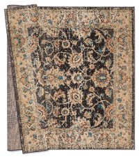 5 x 8 Medium Walnut Brown and Onyx Area Rug - Marrakesh-3