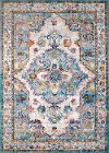 5 x 8 Medium Cerulean Blue Area Rug - Rhapsody Kent