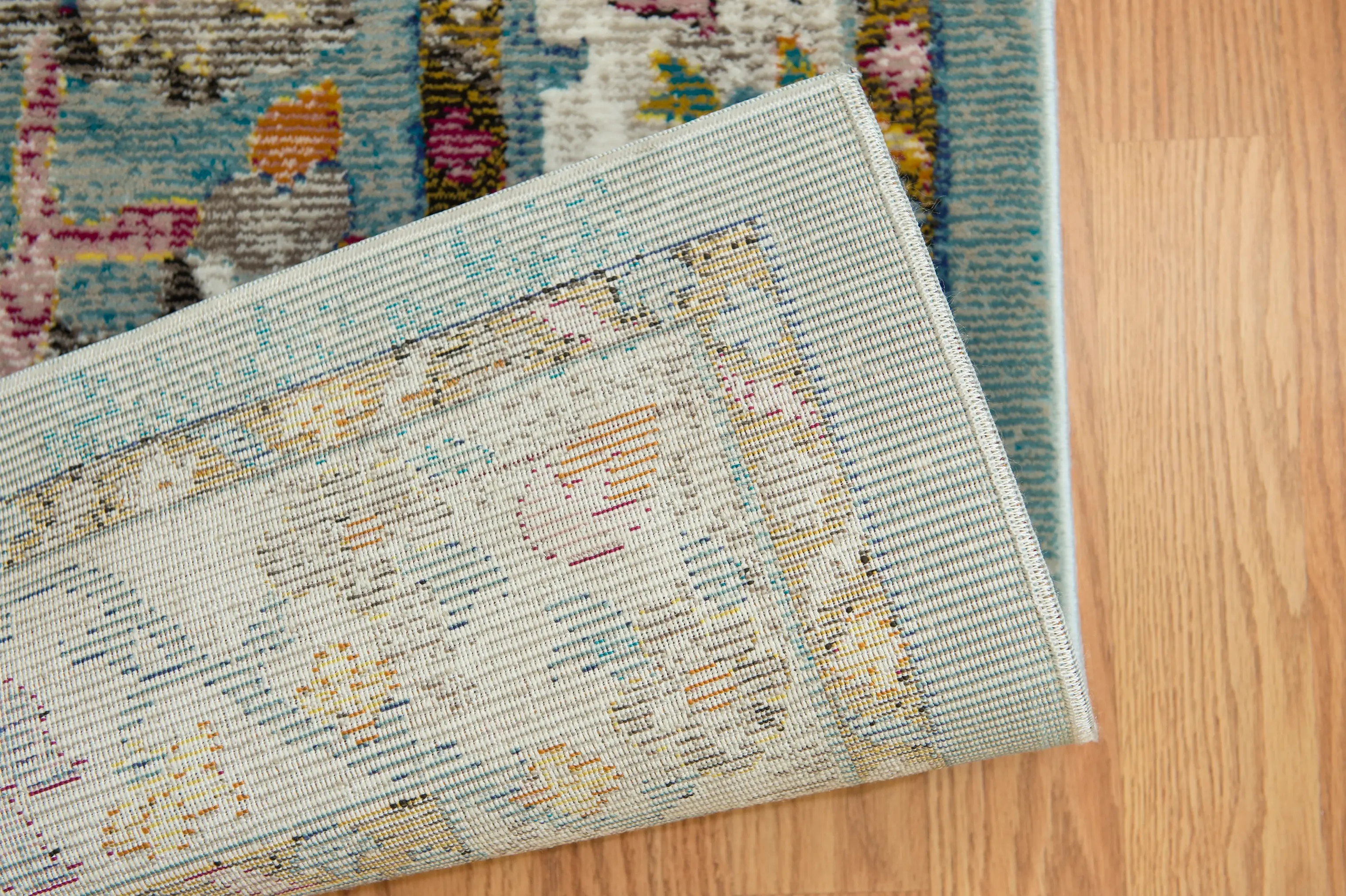5 x 8 Medium Cerulean Blue Area Rug - Rhapsody Kent-2