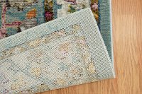 5 x 8 Medium Cerulean Blue Area Rug - Rhapsody Kent-2