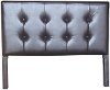 Brown Queen Upholstered Headboard - Blackstone