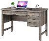 Rustic Gray 48 Inch Writing Desk - Hunter