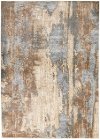 5 x 7 Medium Gray and Beige Area Rug - Moroccan Celebration