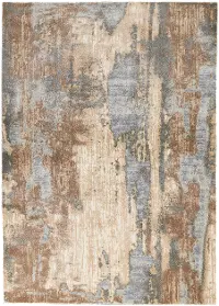 KI386 Moroccan Celebration 5 x 7 Gray and Beige Area Rug