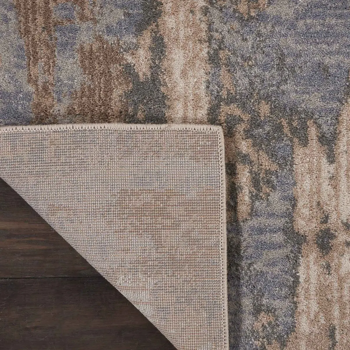 KI386 Moroccan Celebration 5 x 7 Gray and Beige Area Rug-3