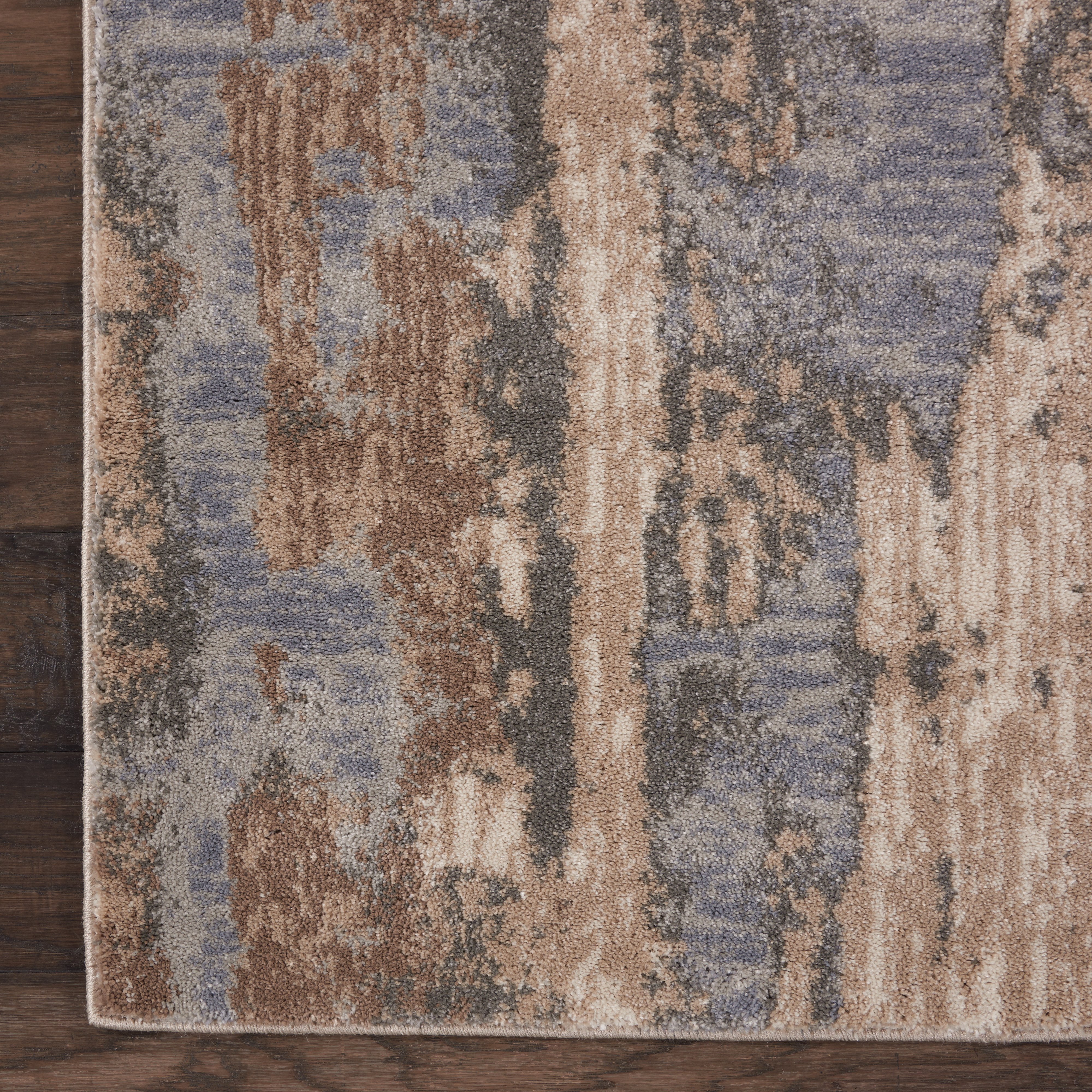 KI386 Moroccan Celebration 5 x 7 Gray and Beige Area Rug-4