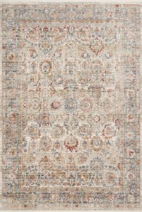 CLE-02 8 x 10 Large Ivory Ocean Area Rug - Claire