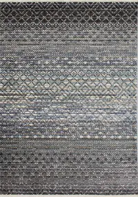 Calabar 5' x 8' Medium Blue, Gray, and White Area Rug