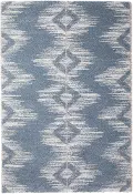 Granada 8 x 10 Ombre Blue and Beige Area Rug