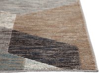 8 x 11 Large Gray, Blue, and Beige Area Rug - Sonoma-2