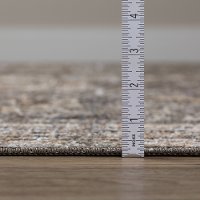 5 x 7 Medium Mocha and Ivory Area Rug - Mercier-3