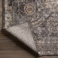 5 x 7 Medium Mocha and Ivory Area Rug - Mercier-4