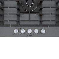 NGMP677UC Bosch Benchmark 36 Inch Gas Cooktop with FlameSelect - Gray Tempered Glass-3