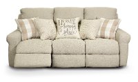 Cement Beige Lay Flat Reclining Sofa - Westport-2