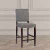 5031-826 Clearance Gray 26 Inch Upholstered Counter Height Stool - Jaclyn
