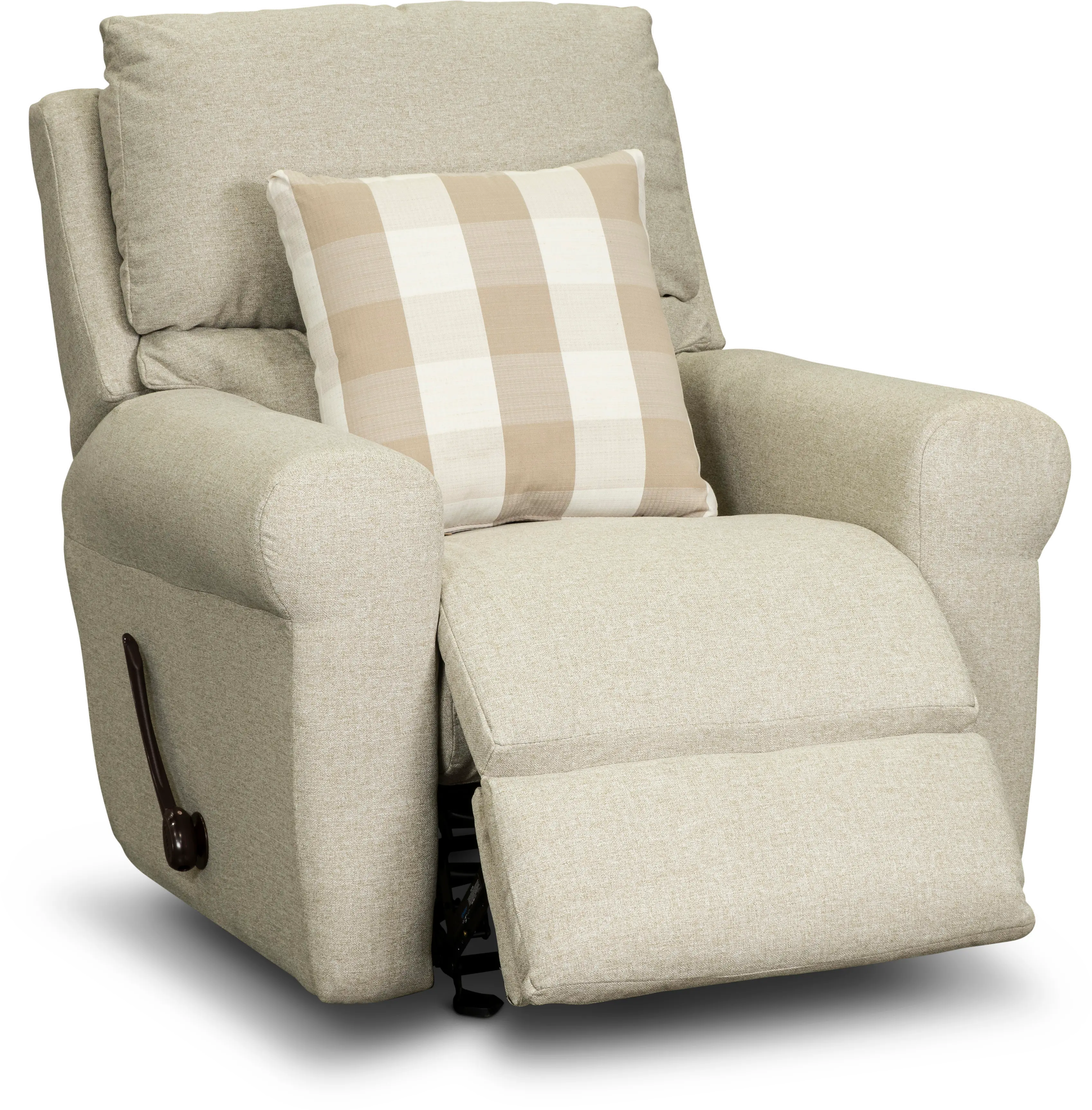 1210/1605-38 Westport Cement Beige Lay Flat Glider Recliner-1