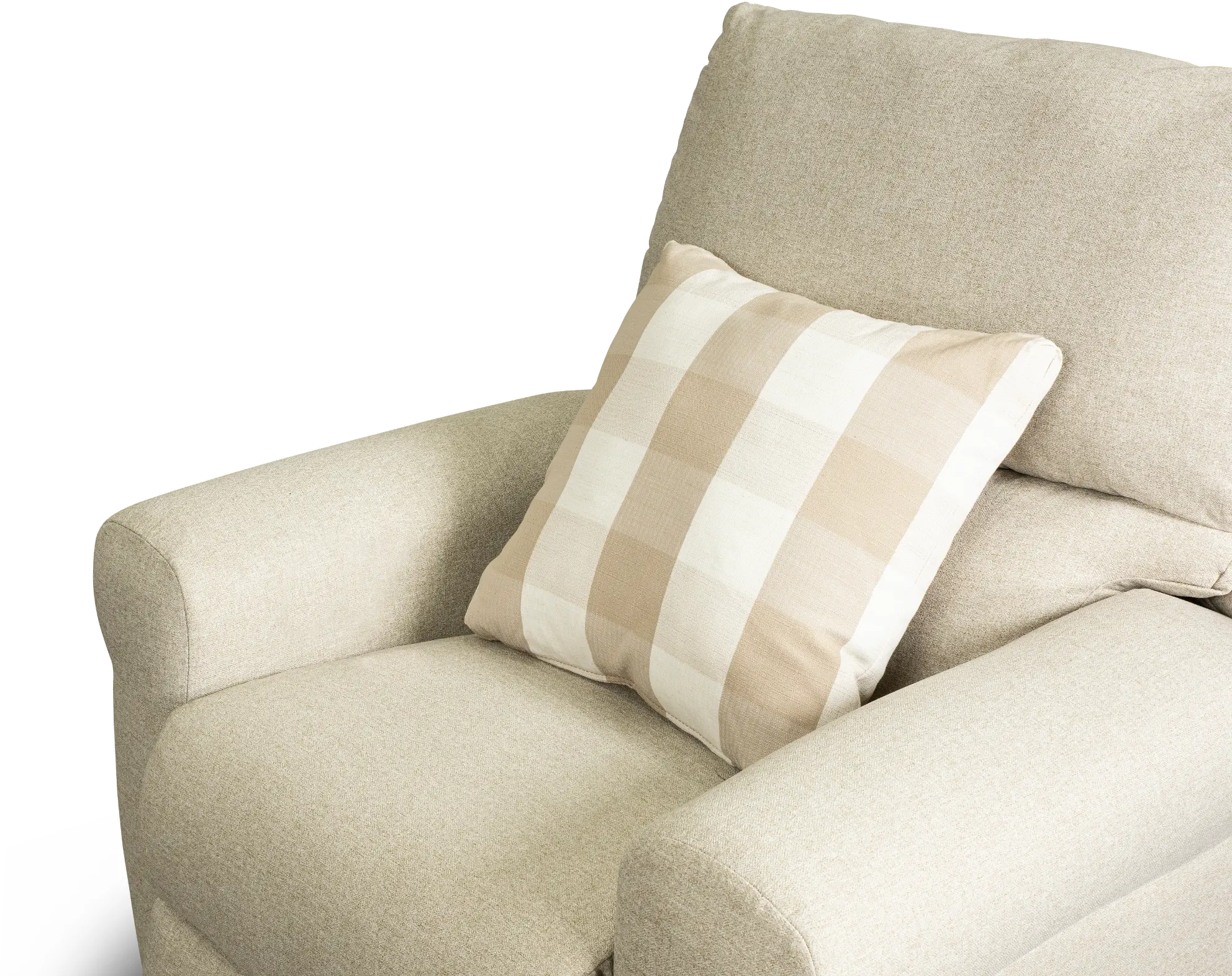 1210/1605-38 Westport Cement Beige Lay Flat Glider Recliner-5