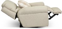 Cement Beige Lay Flat Power Recliner - Westport-2