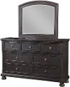 Clearance Traditional Chocolate Brown Dresser - Stella
