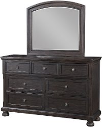 Traditional Chocolate Brown Dresser - Stella