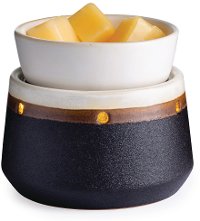 Black Ironstone 2-In-1 Deluxe Fragrance Warmer - Candle Warmers
