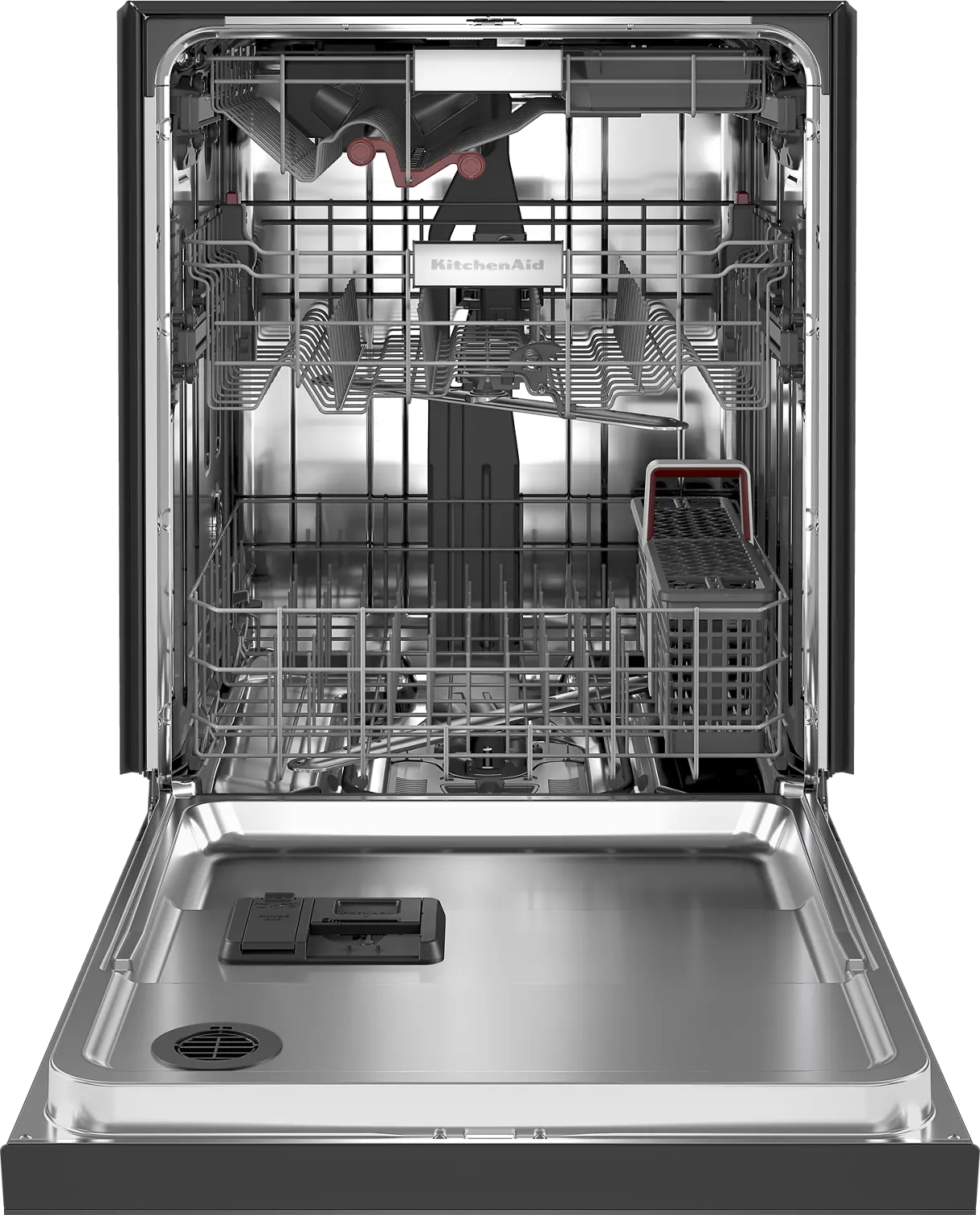 KDFM404KBS KitchenAid Front Control Dishwasher - Black Stainless Steel-3