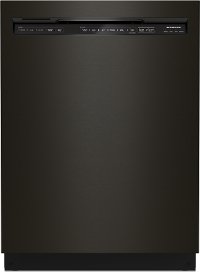 KDFM404KBS Kitchenaid 24 Inch Dishwasher with Front Controls - Black Stainless Steel
