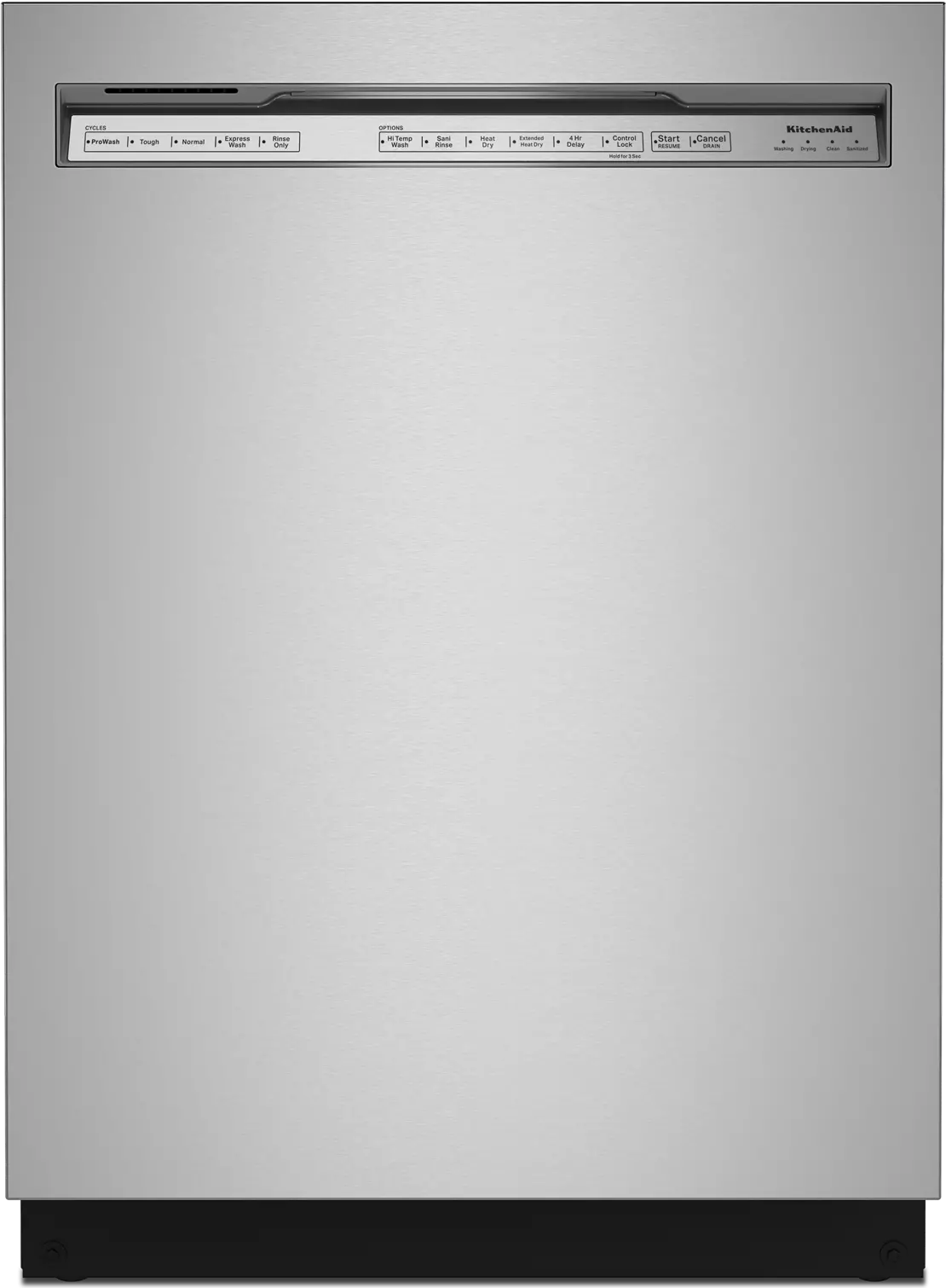 KDFM404KPS KitchenAid Front Control Dishwasher - Stainless Steel-1