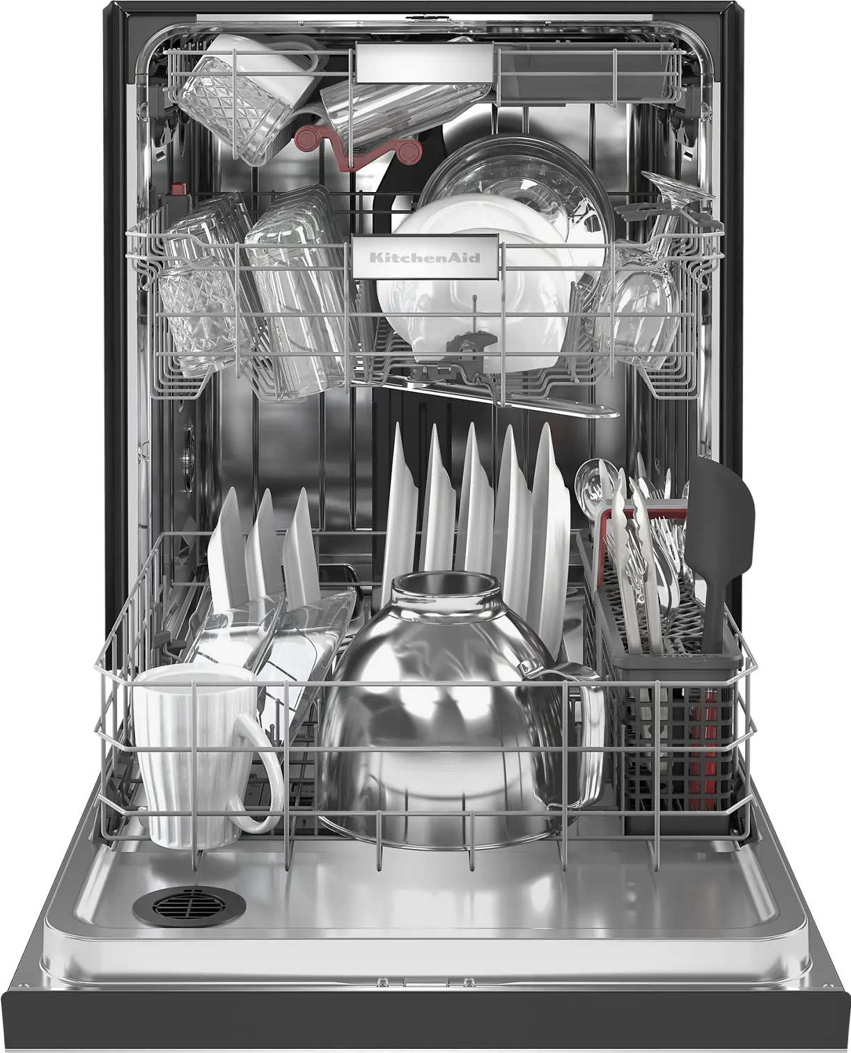 KDFM404KPS KitchenAid Front Control Dishwasher - Stainless Steel-5
