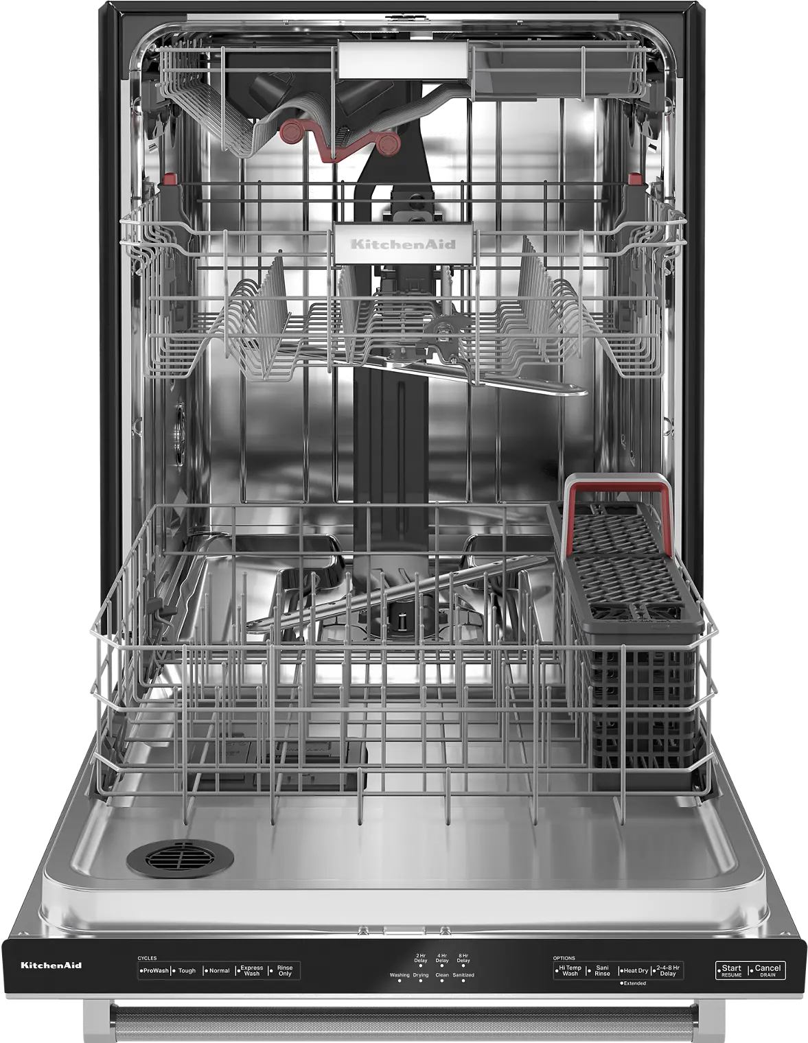 KDTM404KPS KitchenAid Top Control Dishwasher - Stainless Steel-3