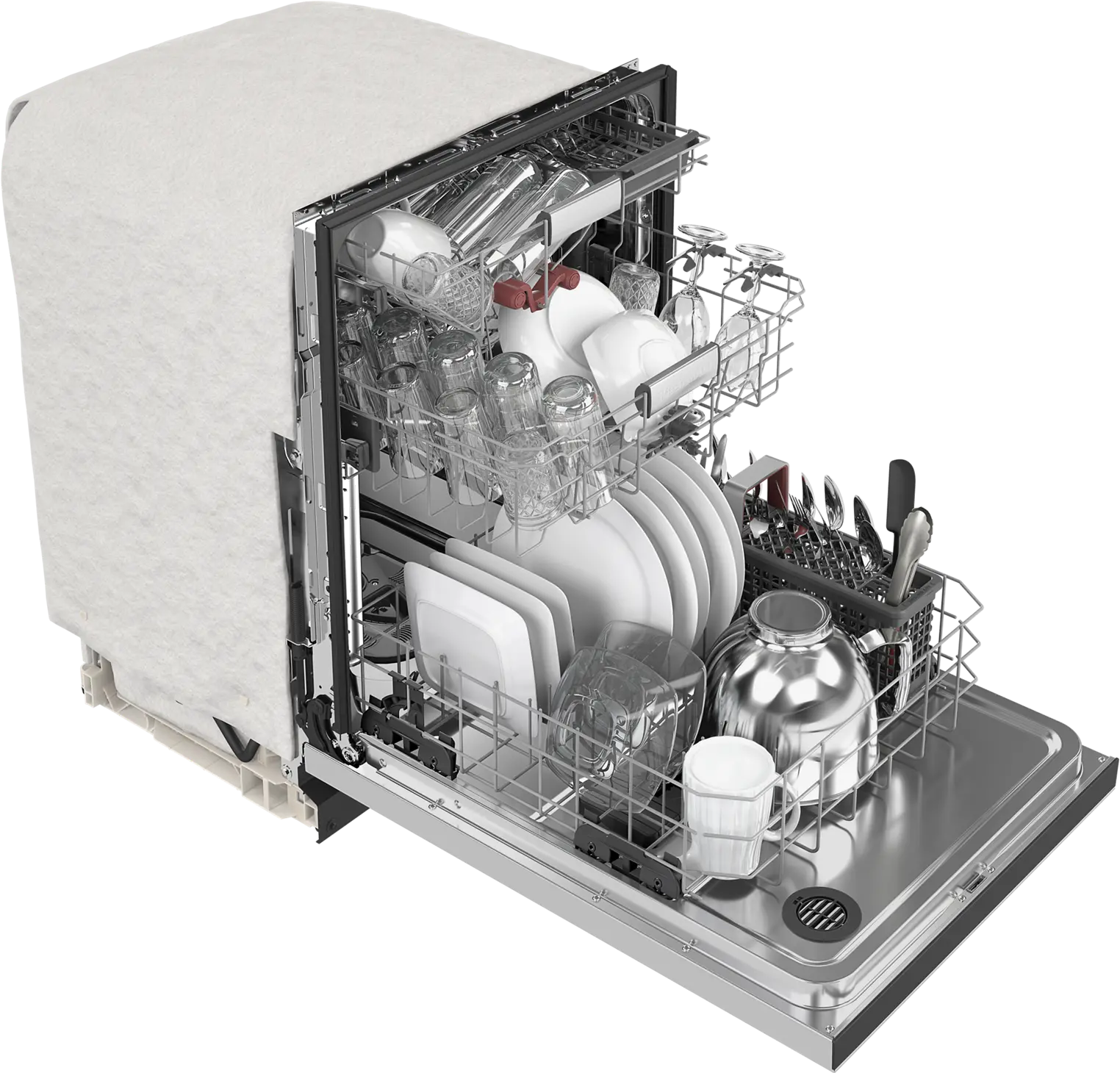 KDTM404KPS KitchenAid Top Control Dishwasher - Stainless Steel-6