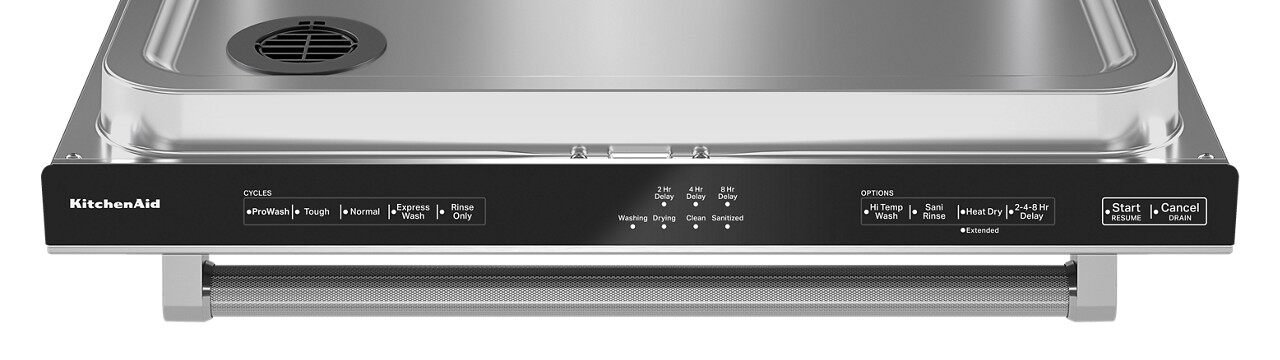 KDTM404KPS Kitchenaid 24 Inch Dishwasher with Top Controls - Fingerprint Resistant Stainless Steel-2