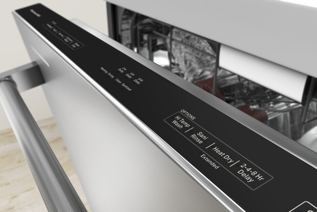KDTM404KPS Kitchenaid 24 Inch Dishwasher with Top Controls - Fingerprint Resistant Stainless Steel-5