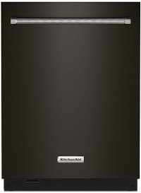 KDTM604KBS Kitchenaid Top Control Dishwasher with Towel Handle - Black Stainless Steel