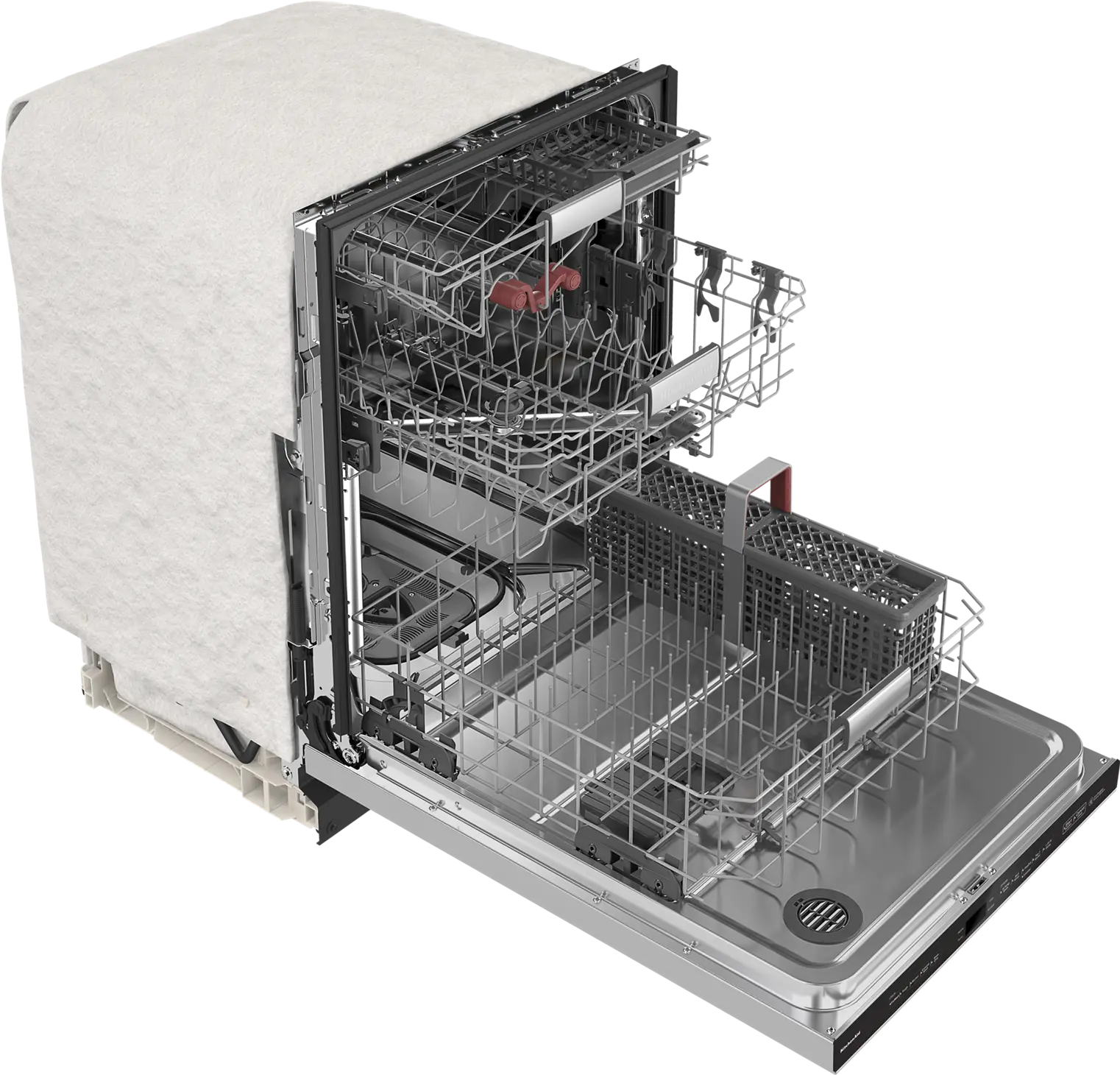 KDTM604KPS KitchenAid Top Control Dishwasher - Stainless Steel-3