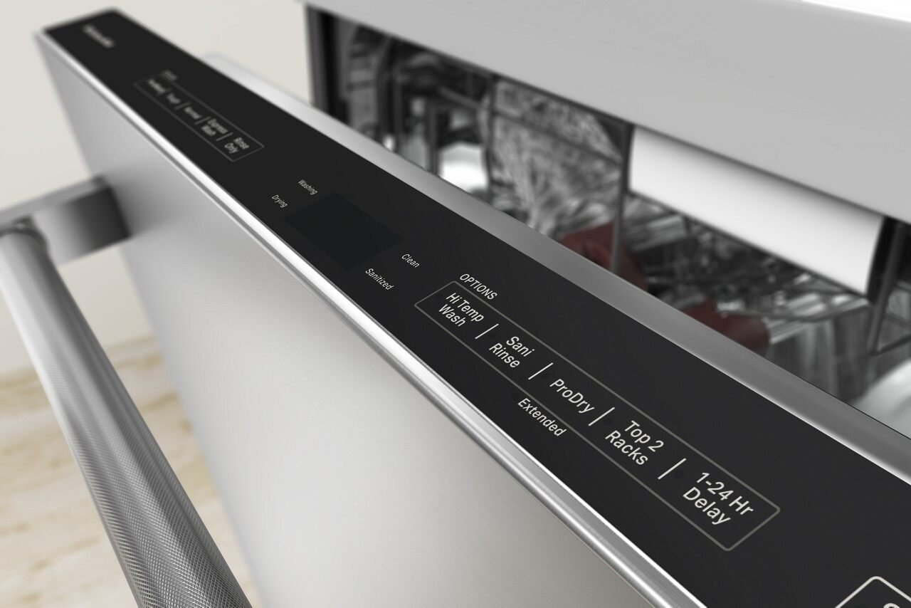 KDTM604KPS Kitchenaid Top Control Dishwasher with Towel Handle - Stainless Steel-2